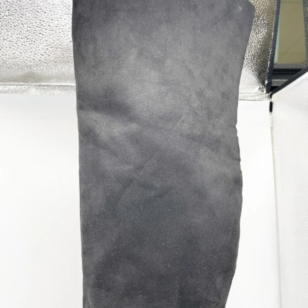 Seychelles Women's Over The‎ Knee Heeled Boots Black Suede Size 10